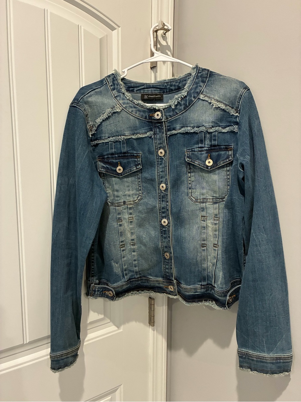 Distressed Jean Jacket